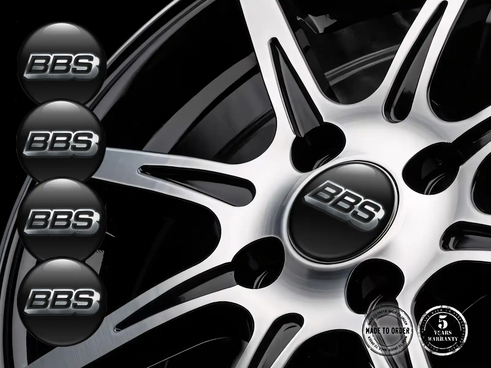BBS Pegatina Tapacubos Estilo Nexus Interestelar Lujo